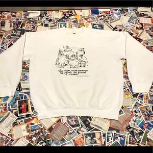 Vintage Sidney Harris pullover